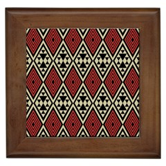 Motif Boho Style Geometric Framed Tile by tmsartbazaar