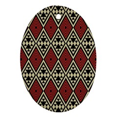 Motif Boho Style Geometric Ornament (oval) by tmsartbazaar