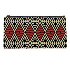 Motif Boho Style Geometric Pencil Case by tmsartbazaar