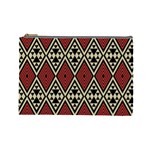 Motif Boho Style Geometric Cosmetic Bag (Large) Front