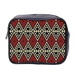 Motif Boho Style Geometric Mini Toiletries Bag (two Sides) by tmsartbazaar