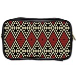 Motif Boho Style Geometric Toiletries Bag (Two Sides) Front