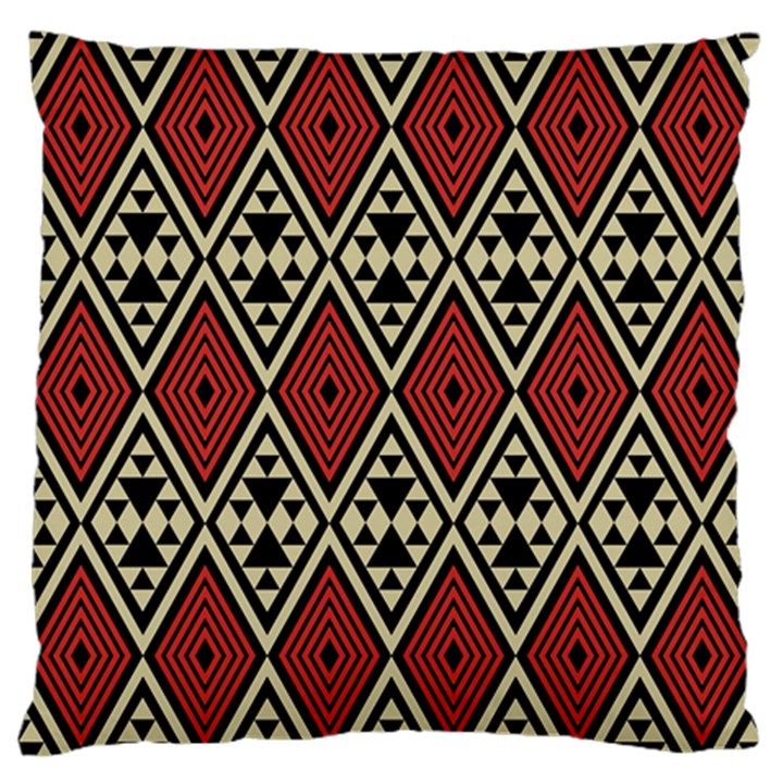 Motif Boho Style Geometric Large Cushion Case (Two Sides)