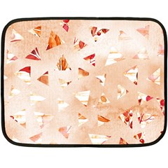 Autumn Abstract Fleece Blanket (mini) by Angelandspot