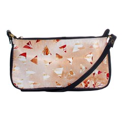 Autumn Abstract Shoulder Clutch Bag by Angelandspot