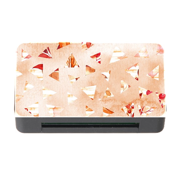 Autumn Abstract Memory Card Reader with CF