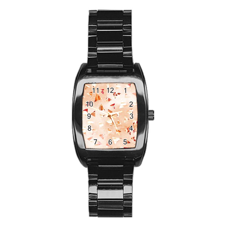 Autumn Abstract Stainless Steel Barrel Watch