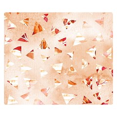 Autumn Abstract Double Sided Flano Blanket (small)  by Angelandspot