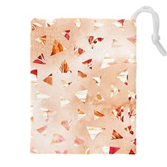 Autumn Abstract Drawstring Pouch (4xl) by Angelandspot