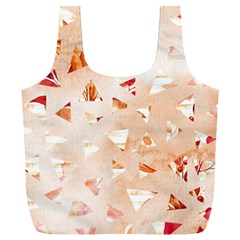 Autumn Abstract Full Print Recycle Bag (xxxl) by Angelandspot