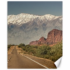 Empty Highway Landscape, La Rioja, Argentina Canvas 16  X 20  by dflcprintsclothing