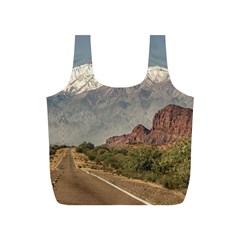 Empty Highway Landscape, La Rioja, Argentina Full Print Recycle Bag (s)