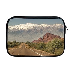 Empty Highway Landscape, La Rioja, Argentina Apple Macbook Pro 17  Zipper Case by dflcprintsclothing