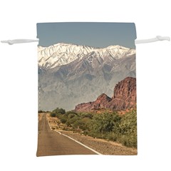 Empty Highway Landscape, La Rioja, Argentina  Lightweight Drawstring Pouch (xl) by dflcprintsclothing