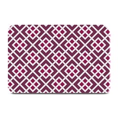 Two Tone Lattice Pattern Plate Mats