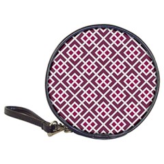 Two Tone Lattice Pattern Classic 20-cd Wallets