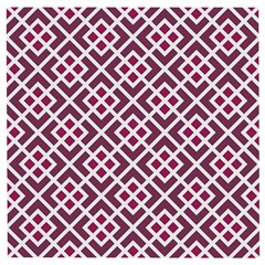 Two Tone Lattice Pattern Wooden Puzzle Square