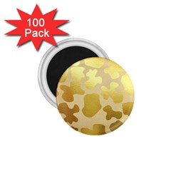 Glam Cow Print Pattern 1 75  Magnets (100 Pack) 