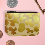 Glam Cow Print Pattern Mini Coin Purse Front