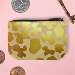 Glam Cow Print Pattern Mini Coin Purse Back