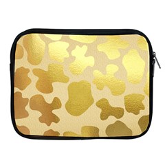 Glam Cow Print Pattern Apple Ipad 2/3/4 Zipper Cases by kellehco