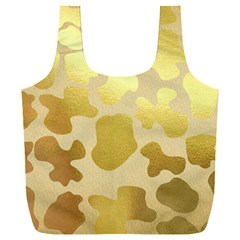 Glam Cow Print Pattern Full Print Recycle Bag (xxxl) by kellehco