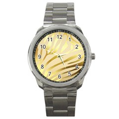 Zebra Sport Metal Watch by kellehco