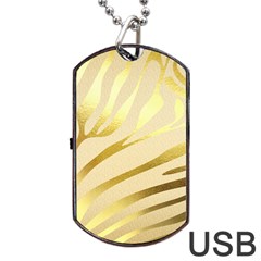 Zebra Dog Tag Usb Flash (two Sides) by kellehco