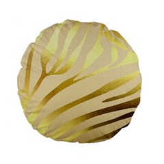 Zebra Standard 15  Premium Round Cushions