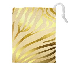 Zebra Drawstring Pouch (4xl) by kellehco