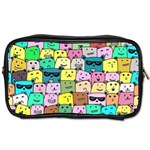 Colorful Cat Lover  Toiletries Bag (One Side) Front