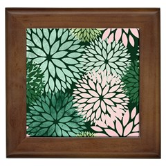 Dahlia  Framed Tile by Angelandspot