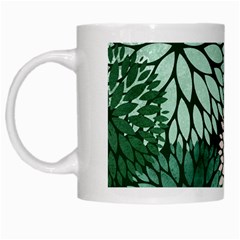 Dahlia  White Mugs by Angelandspot