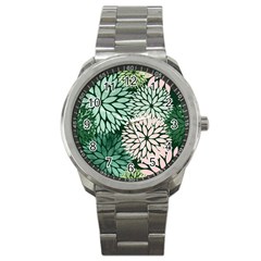 Dahlia  Sport Metal Watch by Angelandspot