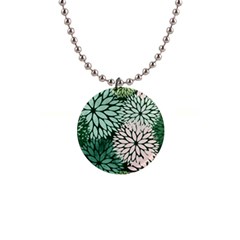 Dahlia  1  Button Necklace by Angelandspot