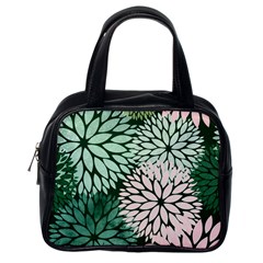 Dahlia  Classic Handbag (one Side) by Angelandspot