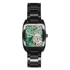 Dahlia  Stainless Steel Barrel Watch