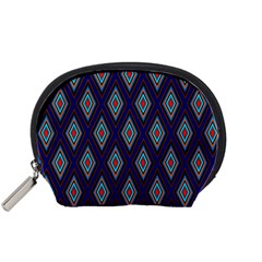 Colorful Diamonds Pattern3 Accessory Pouch (small) by bloomingvinedesign