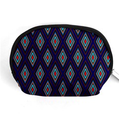 Colorful Diamonds Pattern3 Accessory Pouch (medium) by bloomingvinedesign