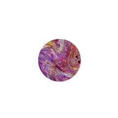 Marbling Abstract Layers 1  Mini Buttons by kaleidomarblingart