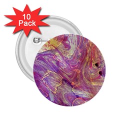 Marbling Abstract Layers 2 25  Buttons (10 Pack)  by kaleidomarblingart