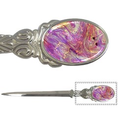 Marbling Abstract Layers Letter Opener