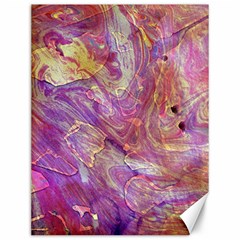 Marbling Abstract Layers Canvas 12  X 16 