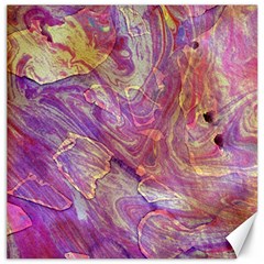 Marbling Abstract Layers Canvas 20  X 20 