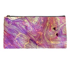 Marbling Abstract Layers Pencil Case by kaleidomarblingart