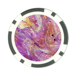 Marbling Abstract Layers Poker Chip Card Guard (10 Pack)