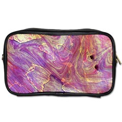 Marbling Abstract Layers Toiletries Bag (two Sides)