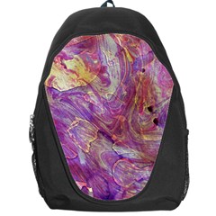 Marbling Abstract Layers Backpack Bag