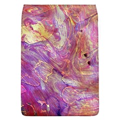 Marbling Abstract Layers Removable Flap Cover (l) by kaleidomarblingart