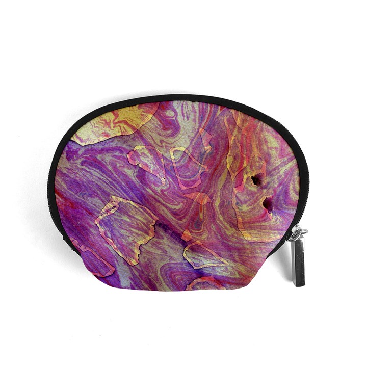 Marbling Abstract Layers Accessory Pouch (Small)